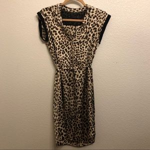 Zara basic leopard dress. Size XS.